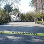 Protección Civil acordona parques de Xalapa por fuertes rachas de viento del Frente Frío 40