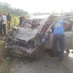 Trágico y fatal accidente en Cosoleacaque deja un muerto y tres lesionados de gravedad