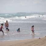 Lista y en óptimas condiciones, playa de Chachalacas recibe a turistas en Semana Santa