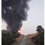 Explota pozo petrolero Krem-1 en Las Choapas; evacúan a pobladores de la zona