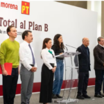 Morena, PT y PVEM acuerdan “respaldo total” al Plan B electoral de Claudia Sheinbaum
