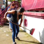 Mediante los Tequios, dependencias municipales dignifican espacios públicos y fortalecen el tejido social