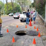 Tras falla en la red de CFE sobre Lázaro Cárdenas, personal del Ayuntamiento realizó las labores de reparación