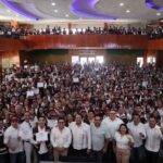 Zepeta responde a rumores y presume músculo de Morena rumbo a 2027