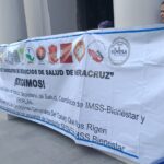 Trabajadores de salud en Veracruz reconocen carencias y exigen respeto laboral ante transición al IMSS-Bienestar