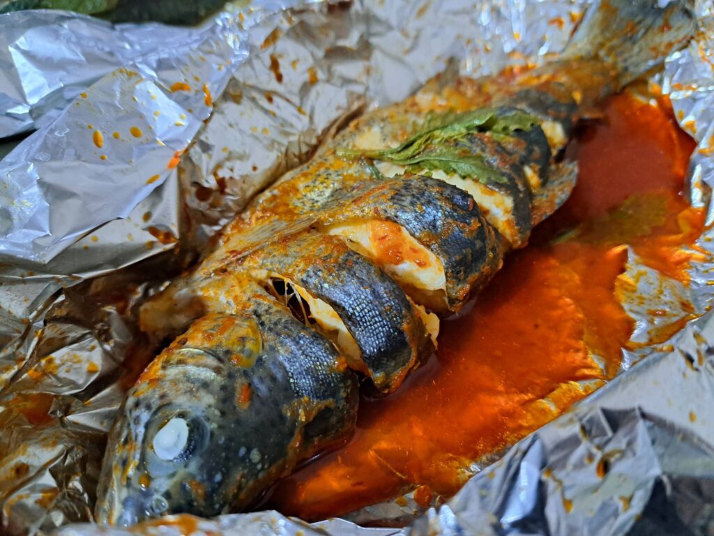 trucha enchipotlada