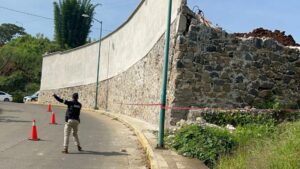 muro de contención Las Fuentes