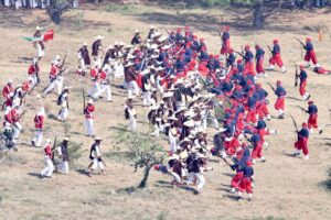 Escenificación Batalla de Puebla