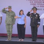 Relevo en la GN fortalece la Estrategia de Seguridad en Veracruz: Gobernadora