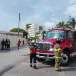 Se incendian dormitorios de la Escuela Náutica Mercante de Veracruz