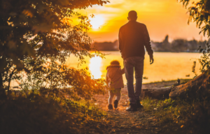 papá e hijo
