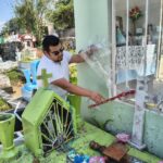 Por temporada de lluvias, intensifica Salud Municipal acciones contra el dengue en panteones