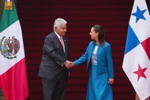 Sheinbaum y José Raul
