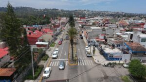 rehabilitación vial en la Junta Auxiliar Ignacio Zaragoza