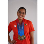 Gana tres oros la veracruzana Susana Hernández en los JCC Santo Domingo 2026
