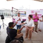 Entrega Daniela Griego implementos deportivos a Club de Paraatletismo