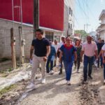 Inicia Ayuntamiento pavimentación en la colonia Emiliano Zapata; Daniela Griego cumple el compromiso