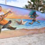 Con colores que cuentan historia, el talento local deja huella en el Festival del Mar Mural Festival del Mar