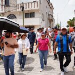 Autoridades municipales recorren la colonia Lomas de Casa Blanca; dan seguimiento a gestiones ciudadanas en territorio