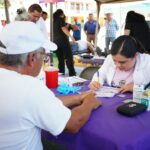 El IMMX llevó jornada integral de salud a Chiltoyac; colaboró personal del IMSS Bienestar y Sesver