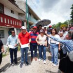 En territorio, autoridades municipales atendieron solicitudes vecinales en la colonia UNE-PRI