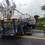 ​Trágico choque en Medellín de Bravo; taxista pierde la vida tras aparatoso impacto