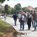 Supervisa Alcaldesa avance de obras en el Deportivo Colón y Paseo de Los Lagos