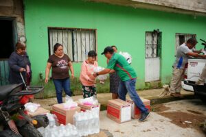 damnificados en Xalapa