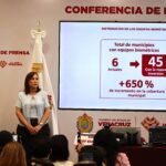 Gobernadora acelera digitalización del Registro Civil; Veracruz pasa de 6 a 45 municipios