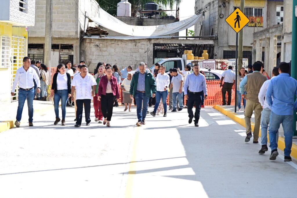 obra de pavimentación