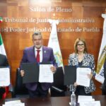 Poder Judicial de Puebla y Tribunal Federal firman convenio académico
