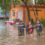 Llama Rocío Nahle a familias de Coatzacoalcos y Nanchital a resguardarse en refugios temporales