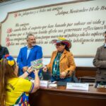 Xalapa recibe a la Fundación Musical de Colombia; autoridades municipales dan la bienvenida